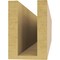 Ekena Millwork 4in. W x 6in. H x 32in. L Pescadero Woodgrain TimberThane Rafter Tail, Primed Tan RFTUR04X06X32PECRCPR - alternate 5